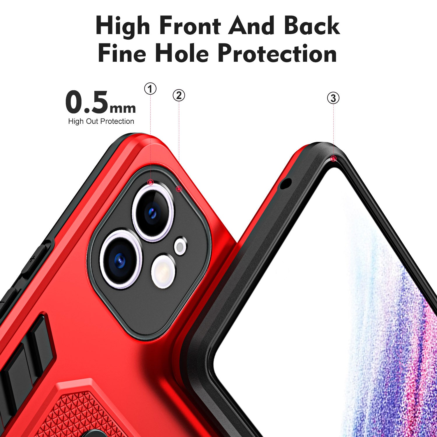 For iPhone 12 6.1 inch Phone Case Silicone Ring Strap TPU PC Shockproof Cell Phone Cover with Metal Kickstand For iPhone 12 6.1 inch Phone Case Silicone Ring Strap TPU PC Shockproof Cell Phone Cover with Metal Kickstand